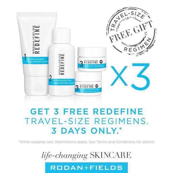 jalyautey's tweet photo. 🌟 THIS WEEKEND ONLY, partner with me and receive THREE (3) Travel-Sized Redefine regimens with your business kit! THREE!!! 
 ⚠️ ACT FAST!!! https://t.co/2kmMsLQI5P