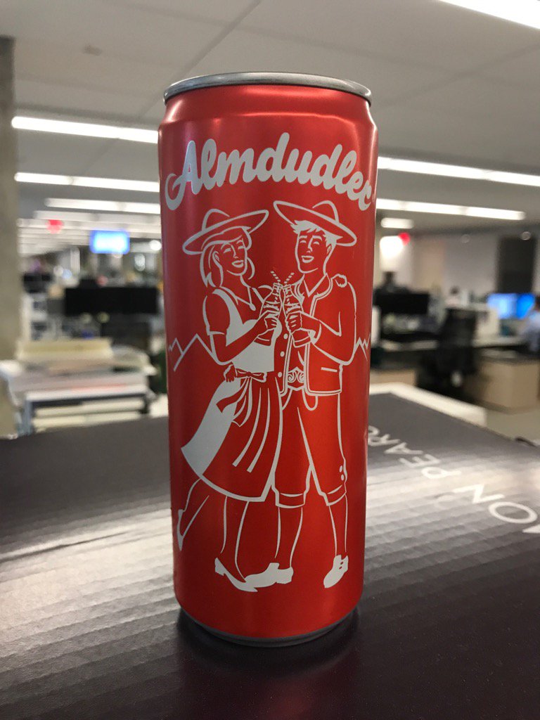 ccaryl's tweet photo. Great #mitteleuropa moments: Austrian soda makes it to WashPost newsroom @MatthiasH25 @georg_heindl @edwardlucas https://t.co/RMbGxXJ8Hk