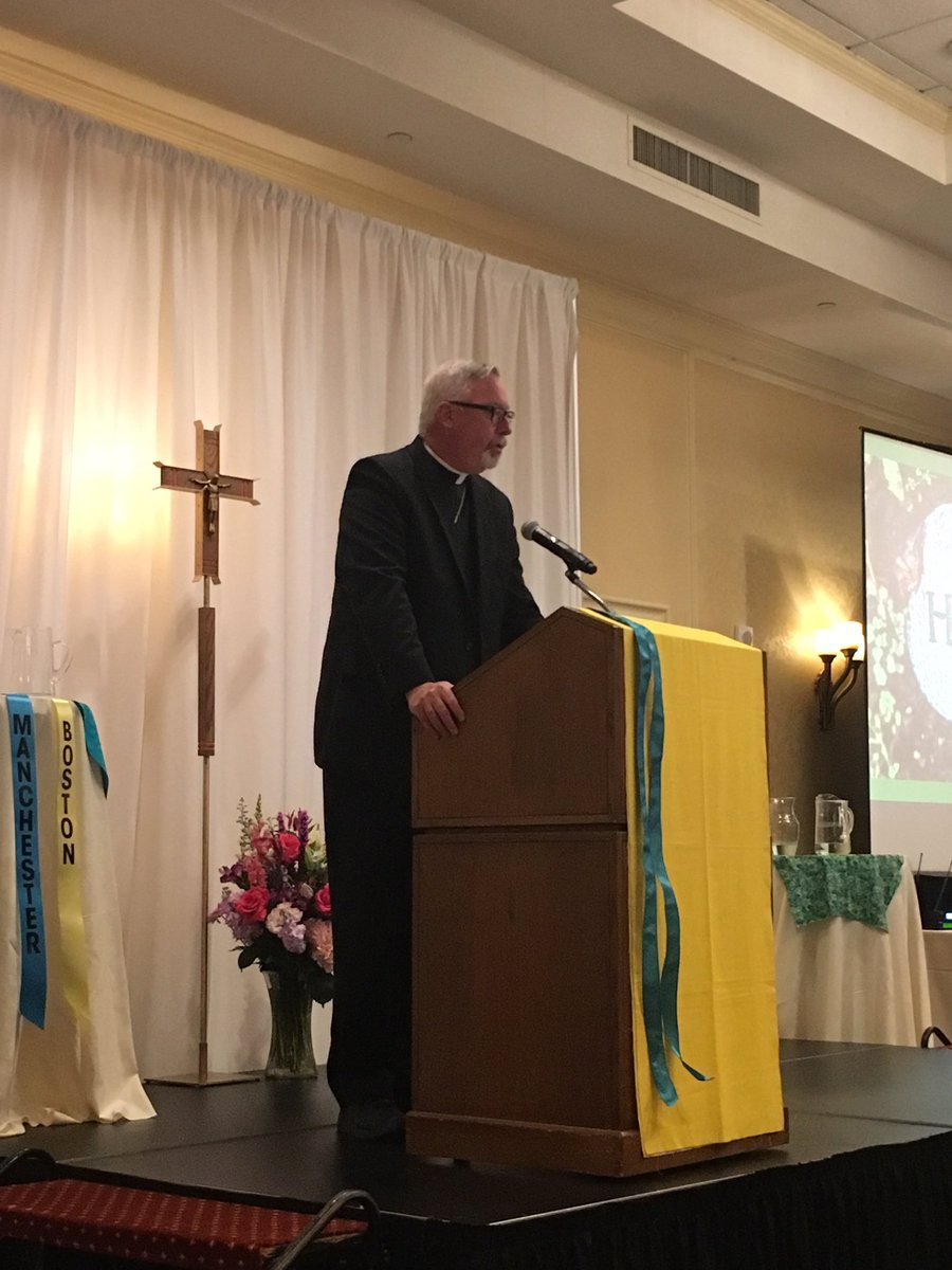 NECDDRE's tweet photo. .@bishopcoyne is our #NEConvo morning keynote, speaking on "From #Evangelization to #Community - Challenges in a Digital Age." 📱💻📸 https://t.co/07ms50rim1