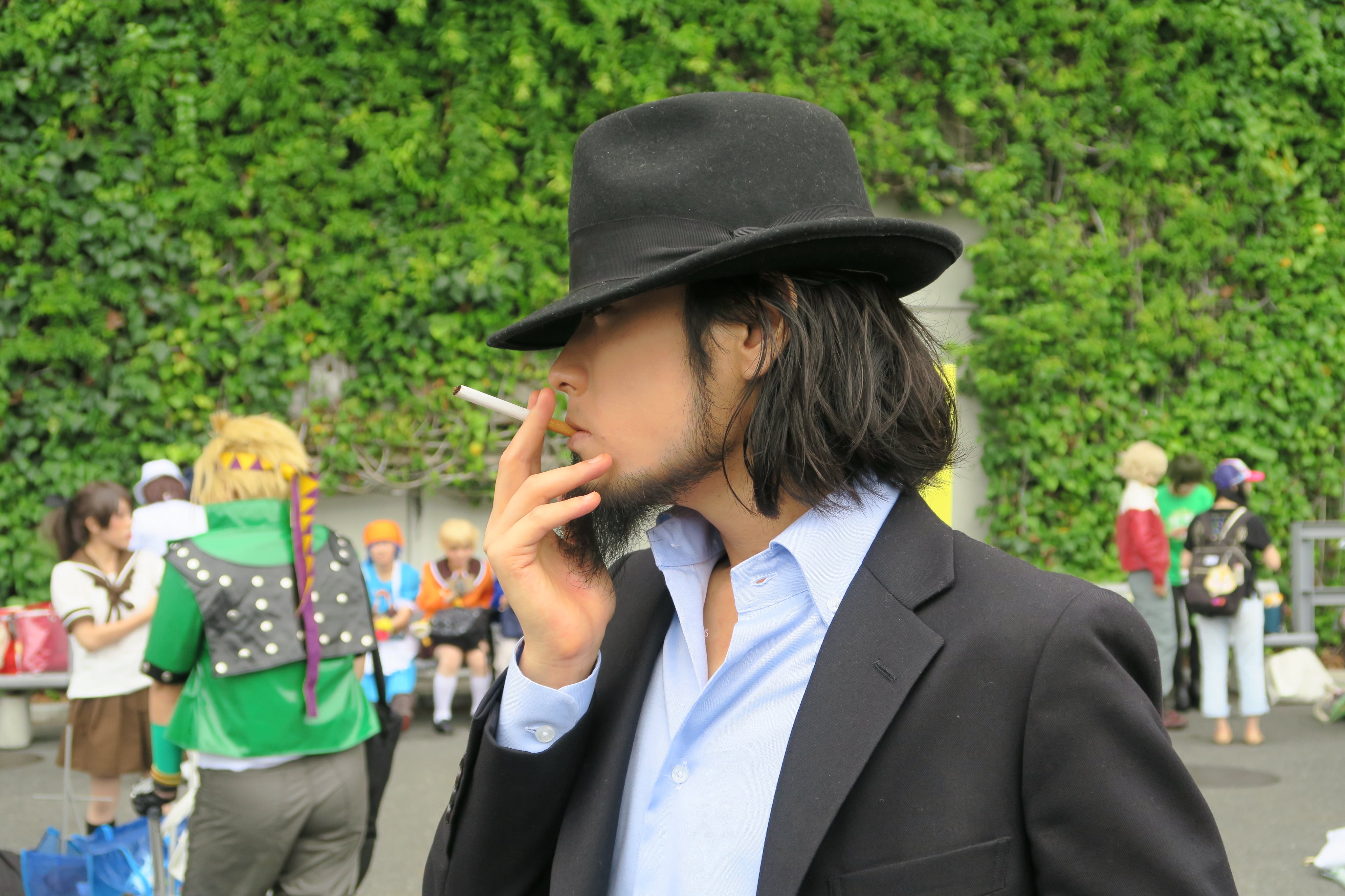ｋ助 東123のコスプレ広場におられた 次元大介さん あまりの完璧な次元っぷりに 思わず 撮らせて下さい いや 本当に 次元大介でした すごかった C92 C92コスプレ T Co Xdciikockd Twitter