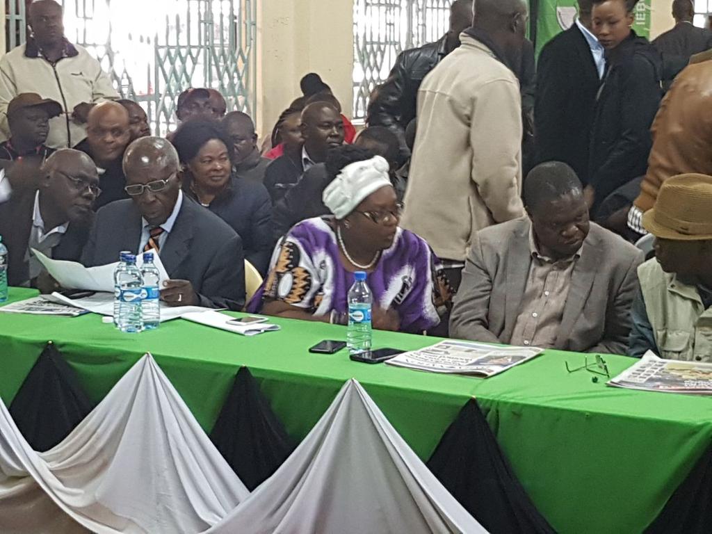 Prof_SamOngeri's tweet photo. At the Kisii National Polytechnic waiting for certificates. It has been a great journey. Now we move to serve the people. https://t.co/u9kRRyGOeq