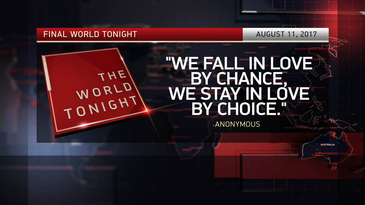 Final word tonight: