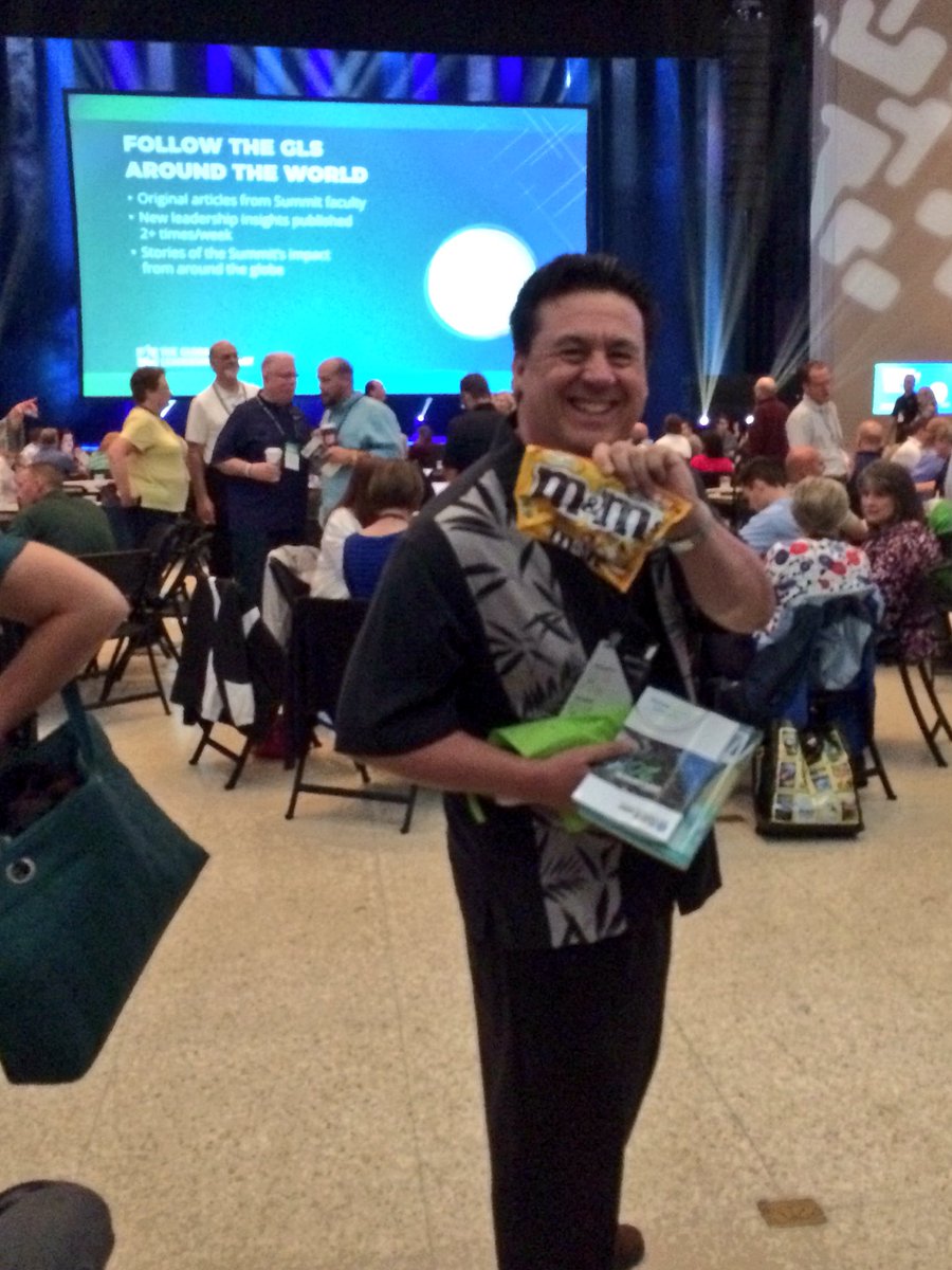 Armed &amp; ready for day two at #GLS17!