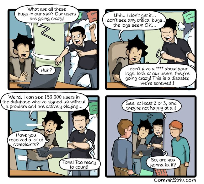 CommitStrip's tweet photo. A lot of noise
 https://t.co/I8dv77HHma https://t.co/wSQccHko3N