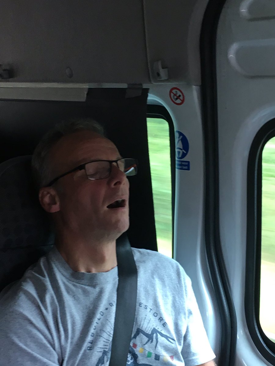 T2000_LEJOG's tweet photo. The trip down to Lands End taking its toll on some of our cyclists... #catchingflies https://t.co/k7ug65691K