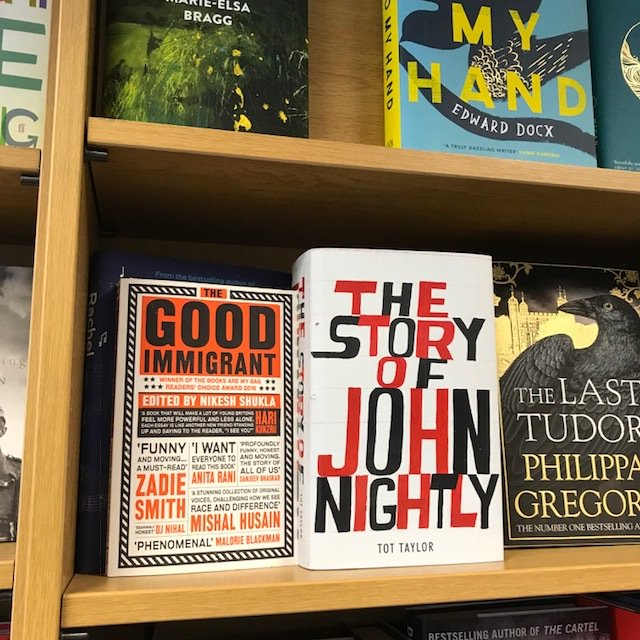 tottaylor1's tweet photo. #foyles #waterstones #owlbooks #dauntbooks UNBOUND books in Central London #thegoodimmigrant #epicspace #carpediem #sophiekipner #tottaylor https://t.co/54Mk1HjgVs