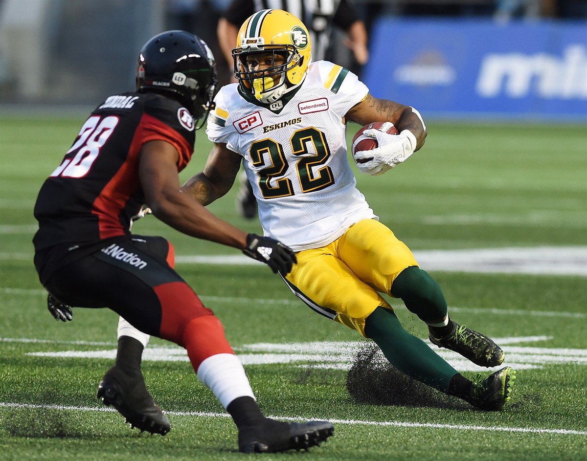 #Ottawa @REDBLACKS fall to #Edmonton 27-20 at TD Place:   bit.ly/2vp6KhO #ottnews https://t.co/FXjtSYHiKl