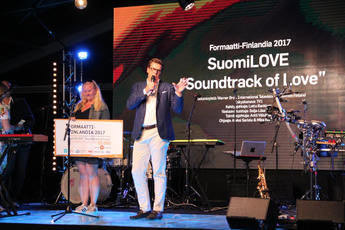 satulaiset's tweet photo. Onnea super voittajalle @valve_fi, sekä Formaatti-Finlandia palkitulle @Suomiloveyle &amp; Ohjelmatunnus-kilpailun voittajalle @BanijayFinland! https://t.co/R2bjVUVMPg