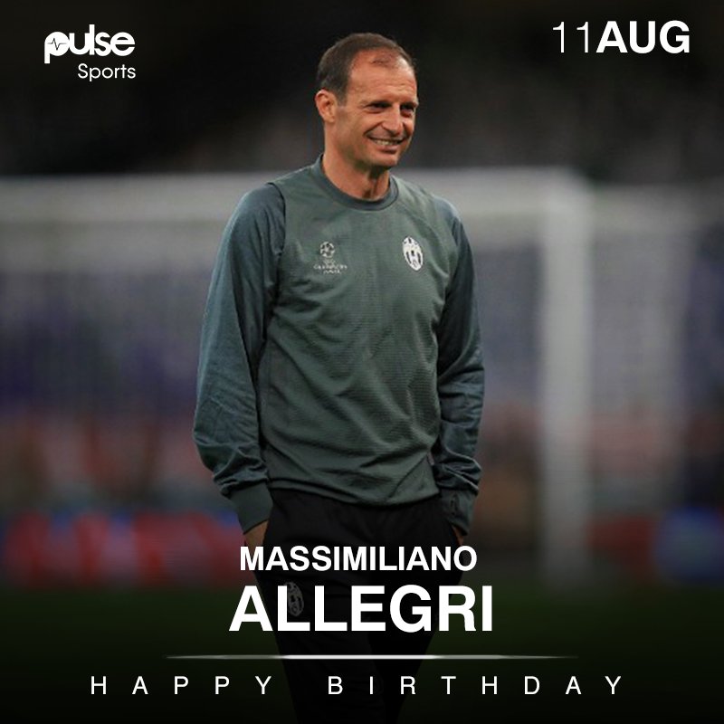 Happy Birthday to boss, Massimiliano Allegri! 