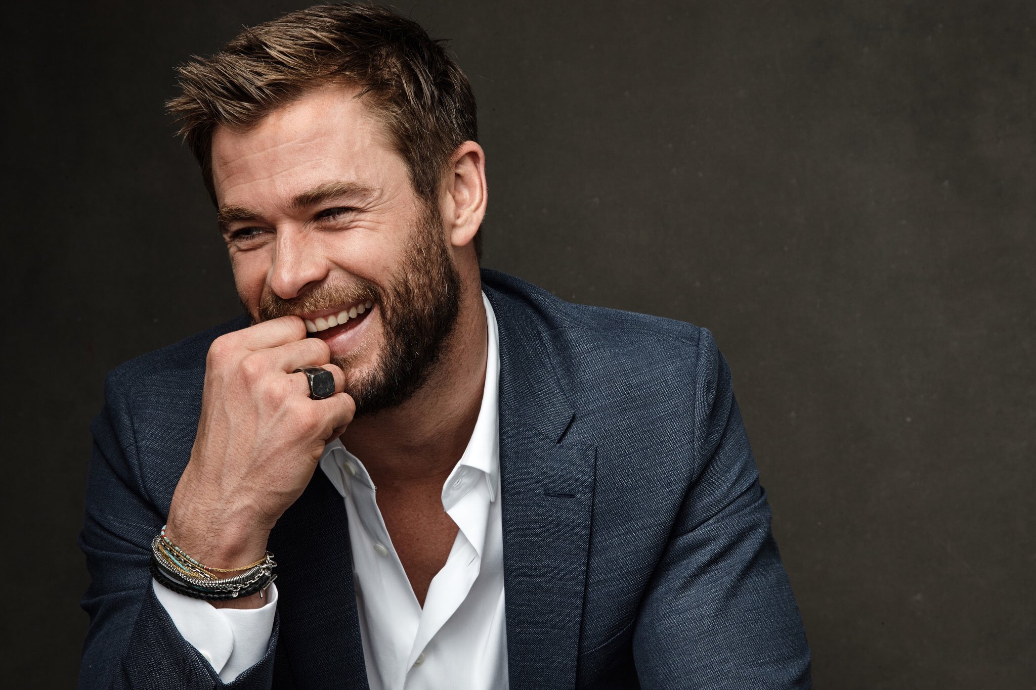 Happy Birthday to the talented and handsome Chris Hemsworth. The \Thor\ actor turns 34 today! 