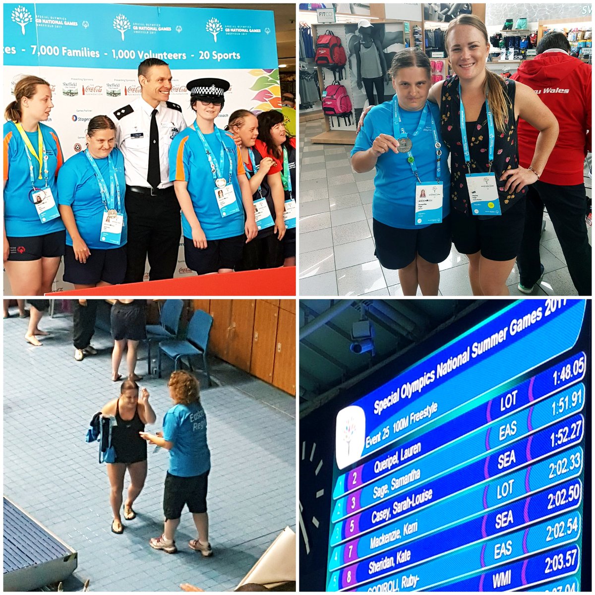 Silver number two!!Well done to my amazing sis in the 100 metres front crawl! <a href="/ASAEast/">asa east</a> <a href="/MercSport/">Herts Mercury Sport</a> <a href="/JanetWazza/">Janet Warrington</a> @SOEastHerts #SpecialOlympics