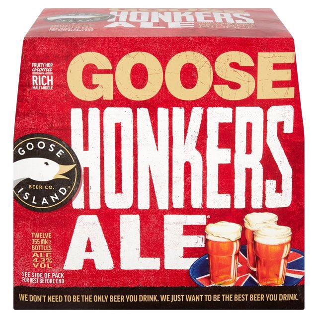 Now available - "we don't need to be the only beer you drink, we just want to be the best" #goosehonkers #ale