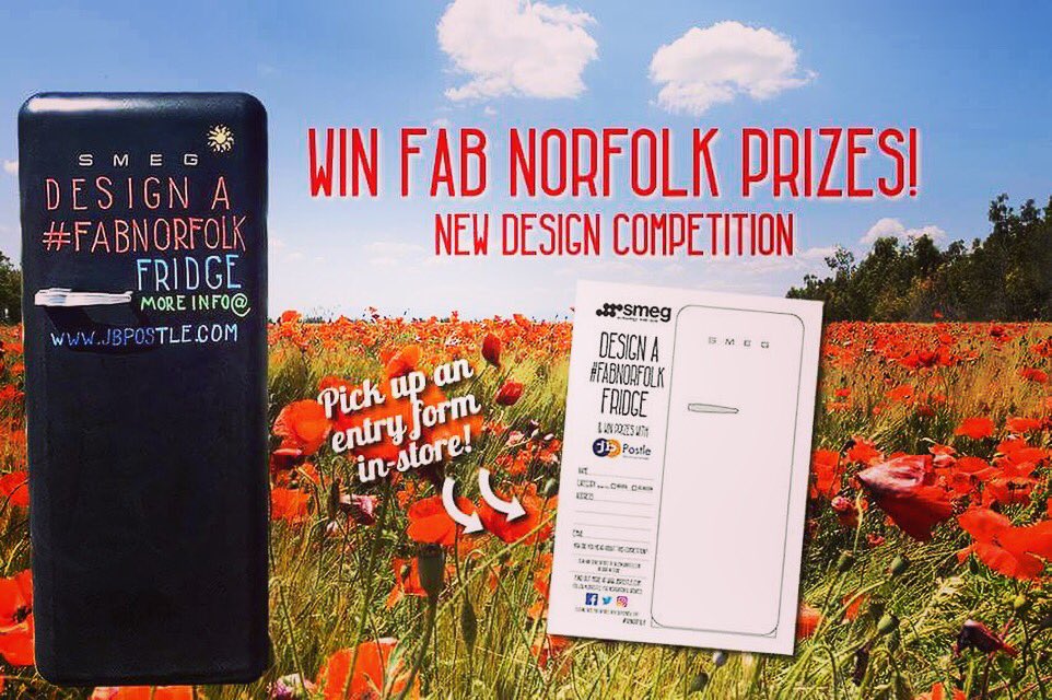Spreading the word on foot in #Cromer this morning! Enter our #FABnorfolk design comp with <a href="/smeguk/">メグミ</a> jbpostle.com/blog/FABnorfolk #prize #norfolk