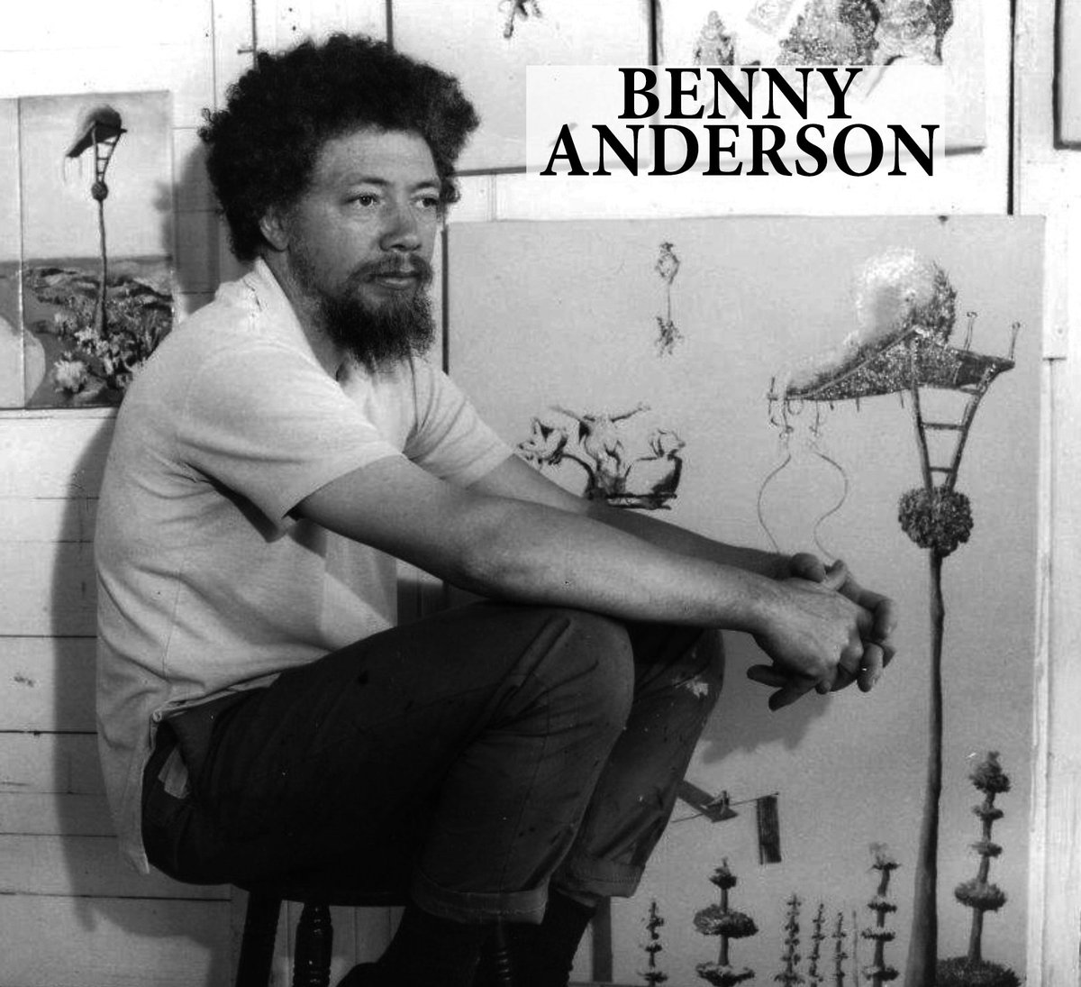 Showsetpro's tweet photo. Painter #BennyAnderson work's hangs in #MoMA, #ArtInstituteOfChicago, #StudioMuseumInHarlem & #HighMuseumOfArt. #Showsetproductions https://t.co/mbY0hS8PId