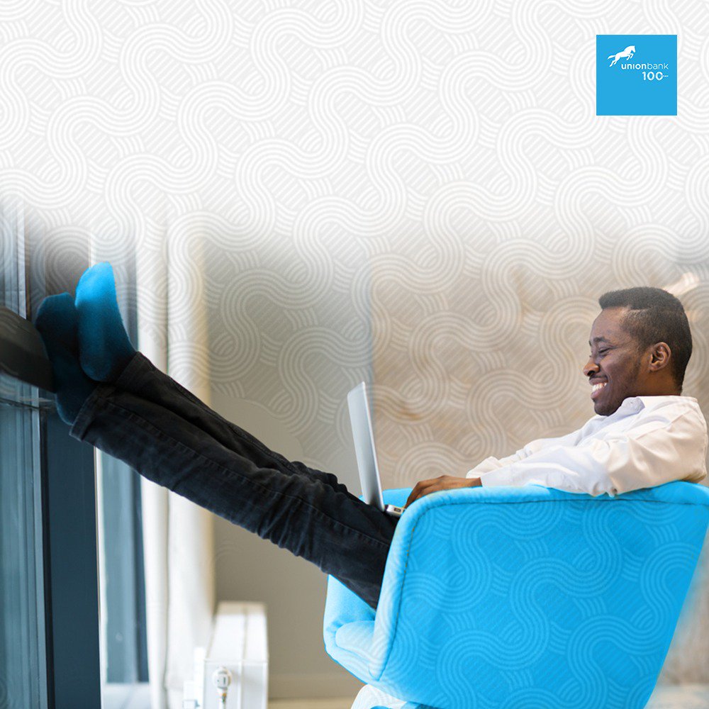 UNIONBANK_NG's tweet photo. #NotesToYourself: After a long week, it's time for you to relax and enjoy the weekend. You've earned it! 🙂 #TGIF #UnionBank100 https://t.co/Do3zsLV9pM