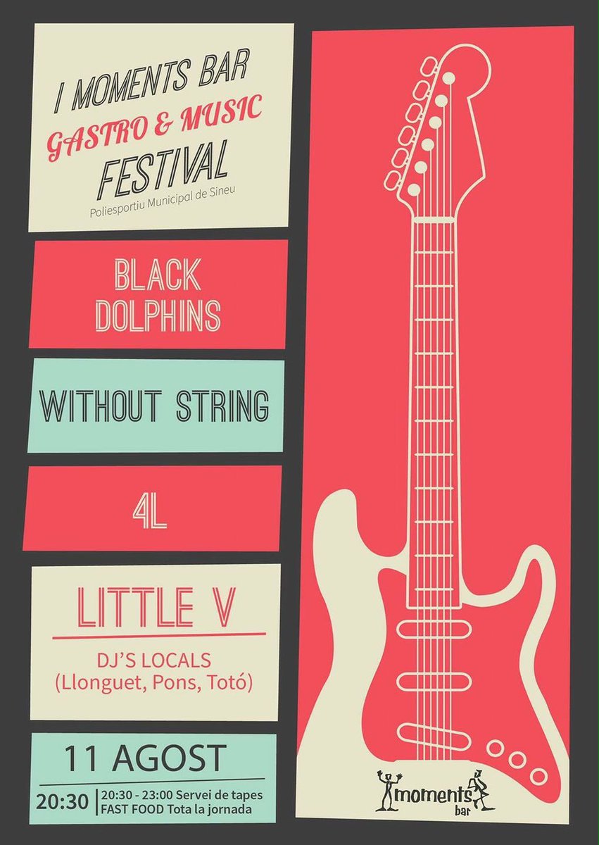 inotofficial's tweet photo. Esto es hooooy! Os veo esta noche!! #Felizviernes #fridaynight #verbena #withoutstring #showmustgoon #Livemusic https://t.co/Lk9VbU2gDL
