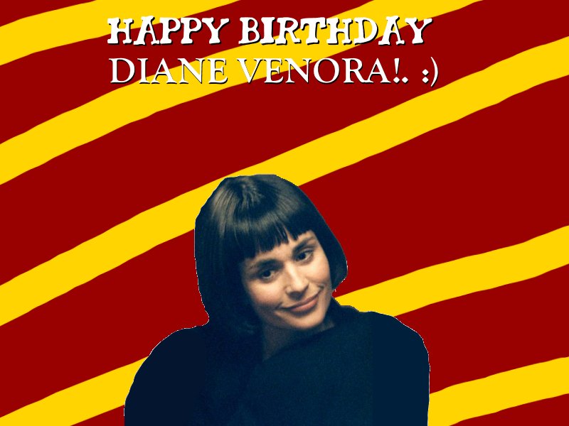 Happy (Late) Birthday Diane Venora!. :) 