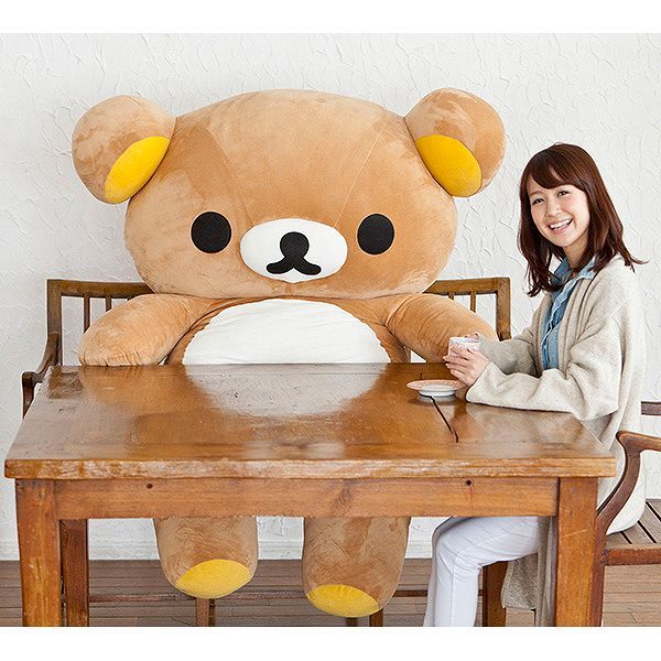 すっっっごく大きい「実物大リラックマぬいぐるみ」が今年も登場