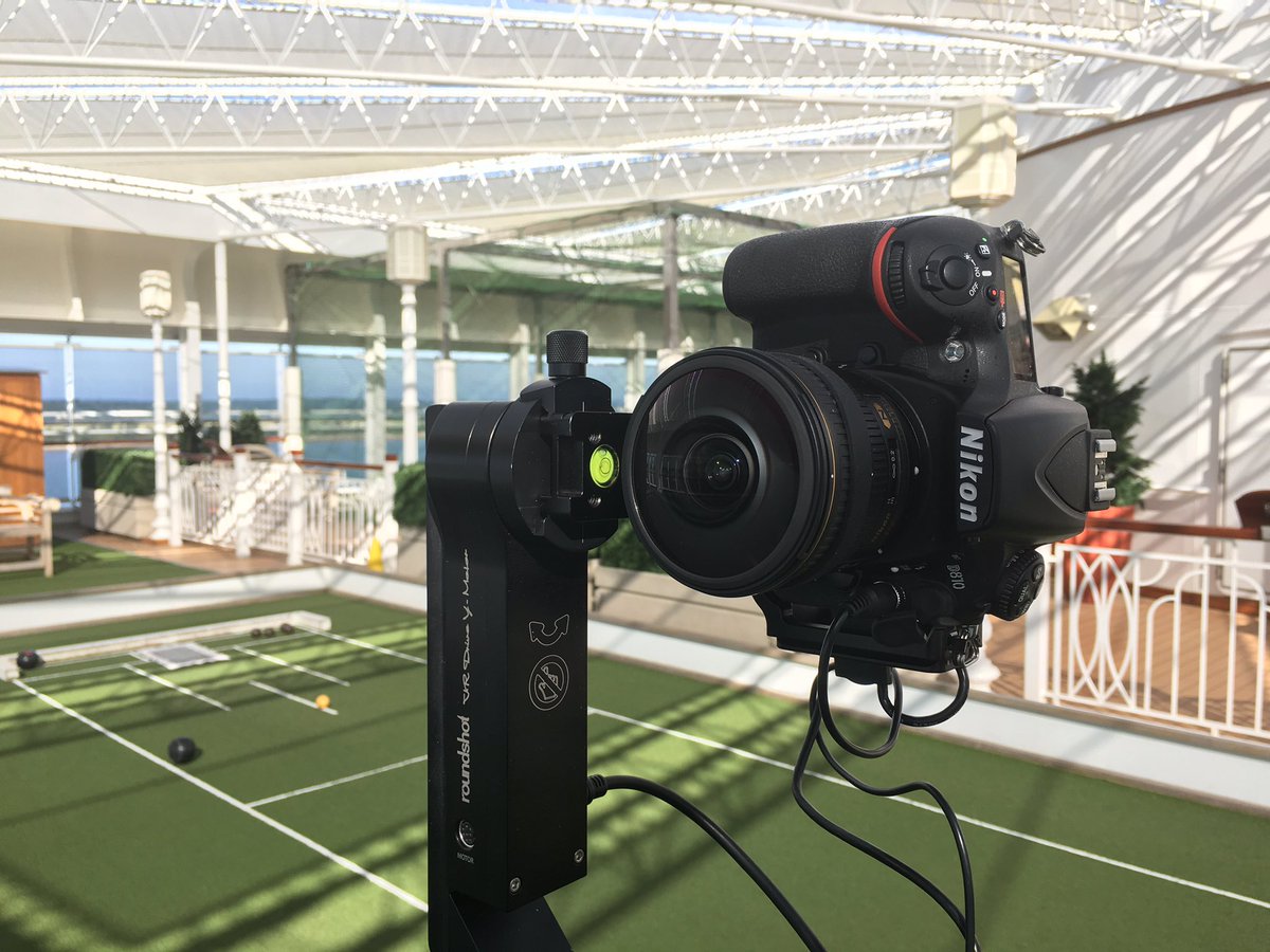 panoramicimagin's tweet photo. #nikonD810 with the excellent new #Nikon8-15mm shooting stereo #360vr and #360images on #Cunard Queen Elizabeth @uknikon @NikonProEurope https://t.co/ni2crbj1VA