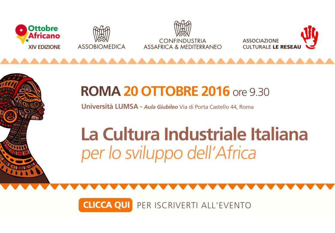 BusinessIabw's tweet photo. Un 1no fa: La cultura Industriale italiana per lo sviluppo dell'Africa
Aspettando ItaliaAfricaBusinessWeek #OA2016
https://t.co/Hg7dF71Kn8 https://t.co/Q3UrEpX1Wt