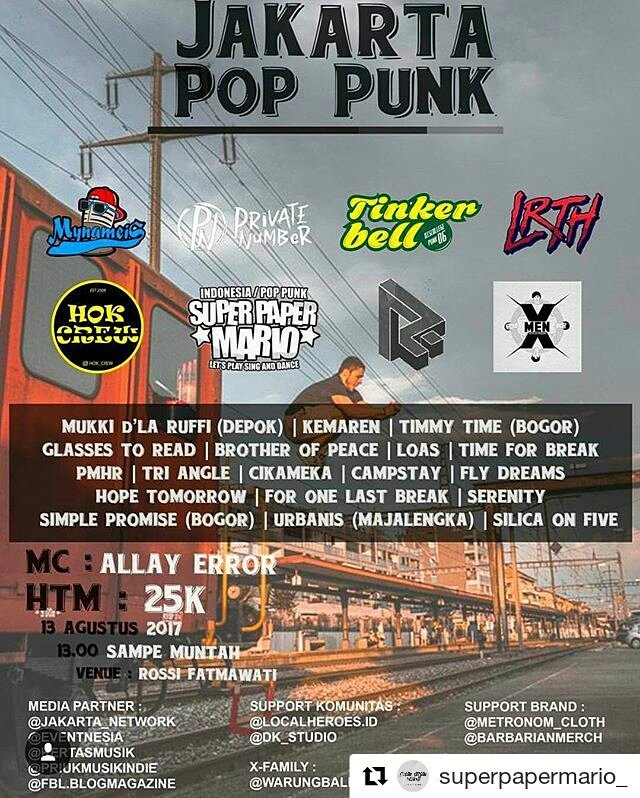 #MarioShow tanggal 13 Agustus 2017 bross! Merapat dan mendekat jngn lupa jm 7 mlm yaks....