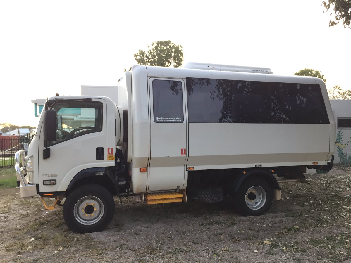 CraigTBone's tweet image. When your #SchoolBus is really a truck! #teachremote #aussieED