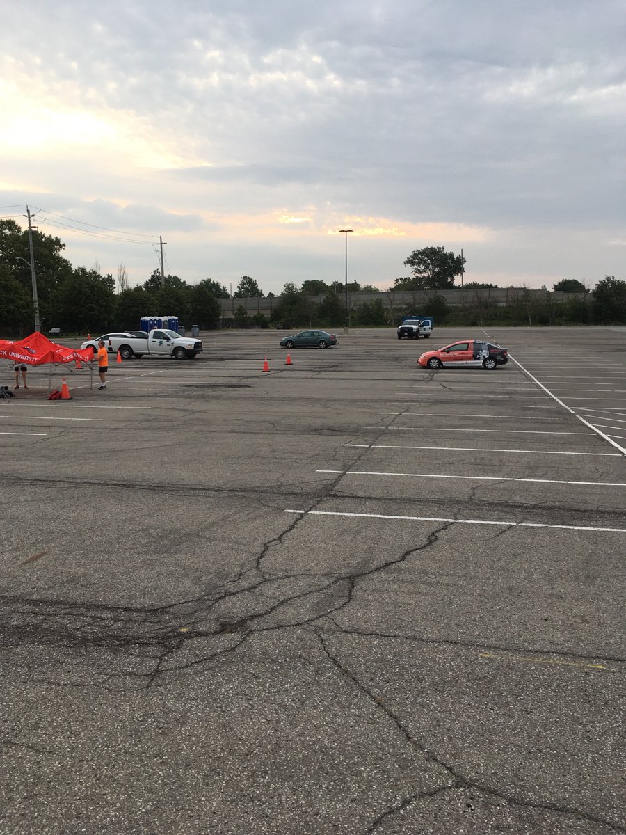 Early morning set up for NFA event today