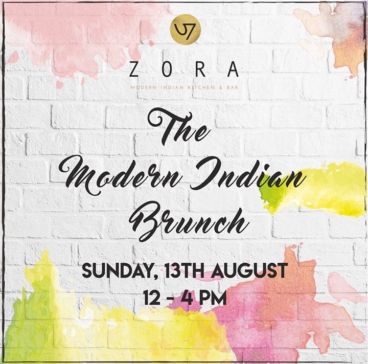 Zora_India's tweet photo. The Modern Indian Brunch is back!
Another Sunday of fun and frolic awaits you!
Reserve now on 8928491947.
#zoralove #sundaybrunch #foodies https://t.co/NsyMKIzXtz