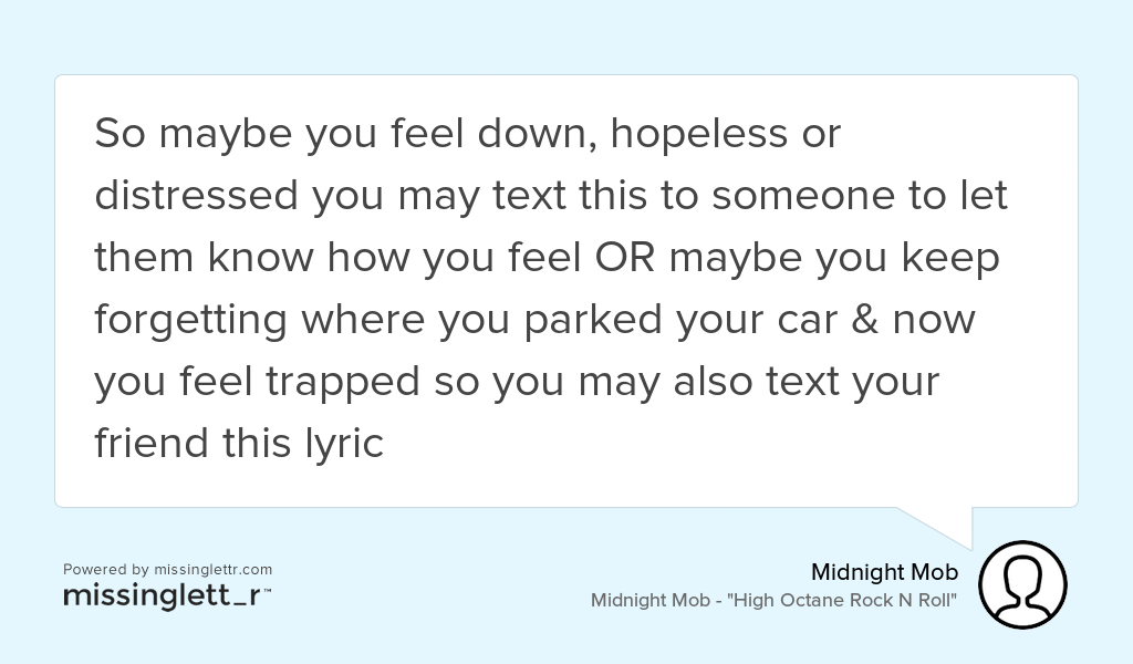 "The main use of this app is to text friends, family &amp; your arch nemesis some lyrical content that..." goo.gl/1WGDQv #Music #App