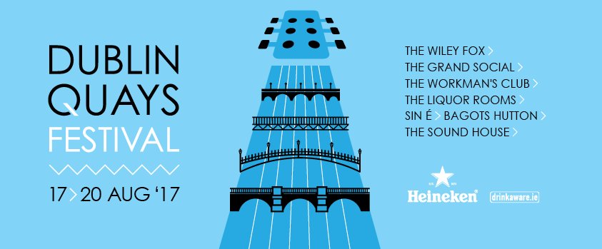 Timetable announced for Dublin Quays Festival which kicks off on Thurs, 17th Aug. We've made a Playlist too! #DQF17 thebestofmusicandfilm.blogspot.ie/2017/08/dublin…