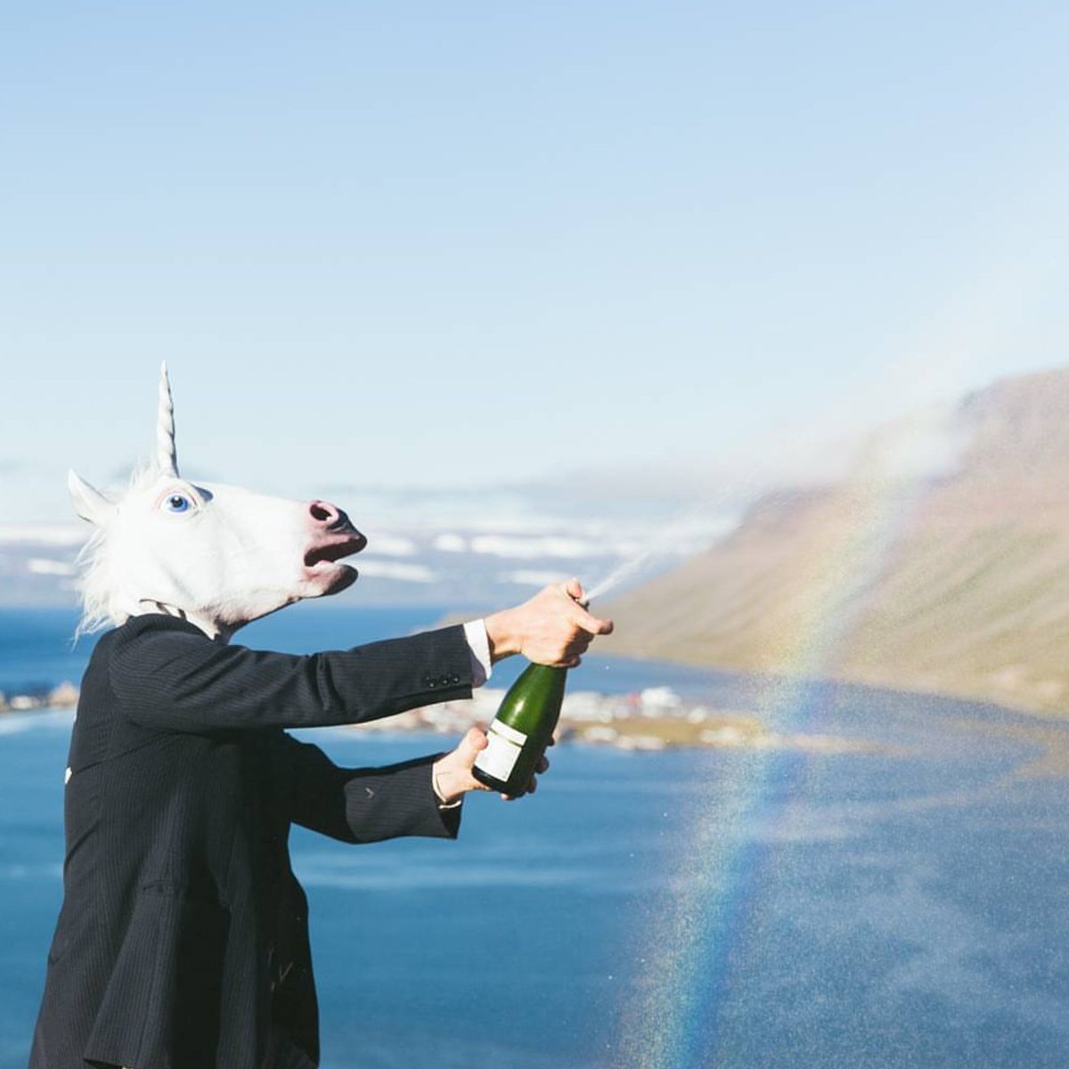 West_Tours's tweet photo. Happy pride weekend to all and may it be full of unicorns, champagne and rainbows. 📷: @LAustin_ #westfjords #iceland https://t.co/eQyocrQgiw