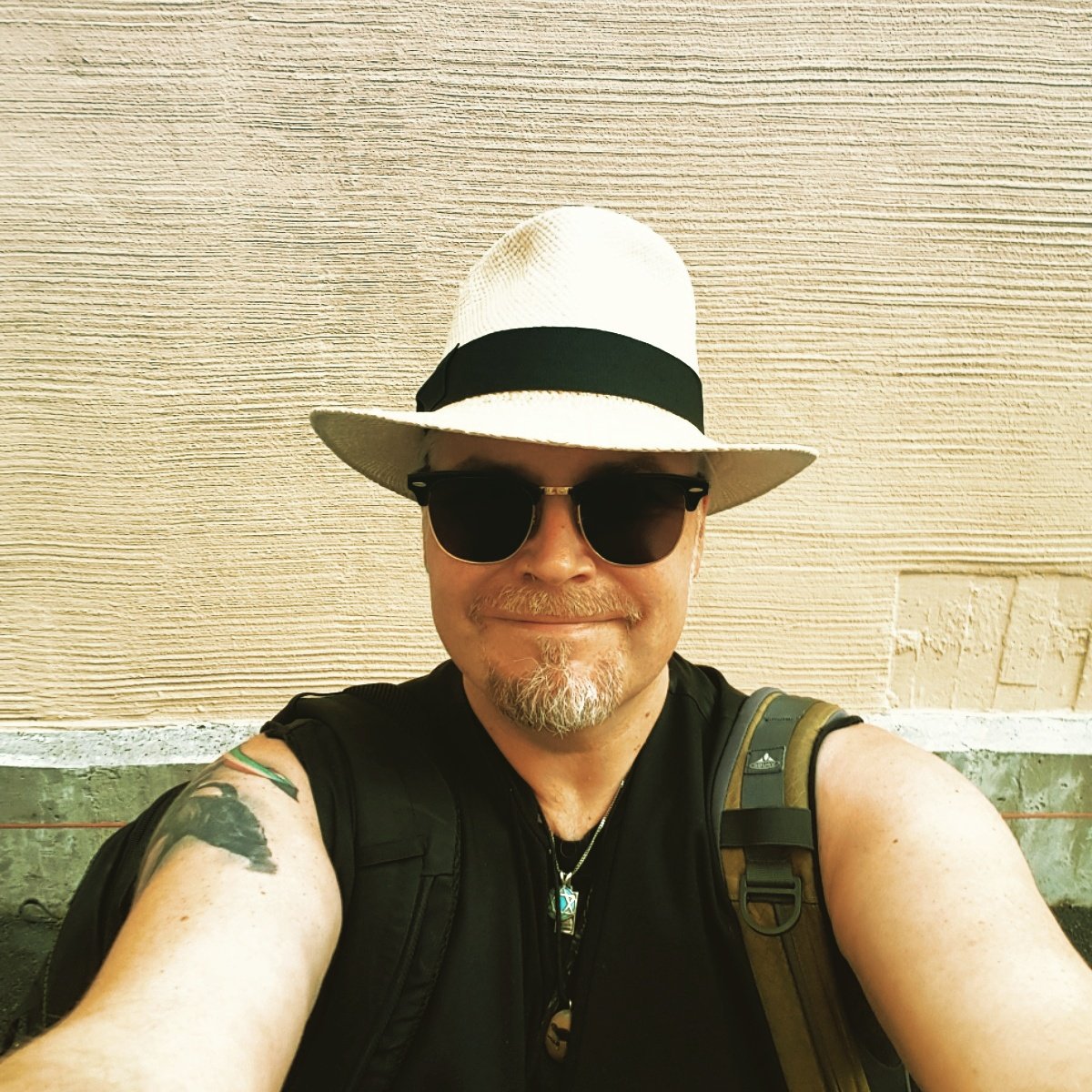 DonYousa's tweet photo. Broken brisa weave panamahat serves well while travelling to Uppsala Reggae Festival. https://t.co/qtqF7DNWzw