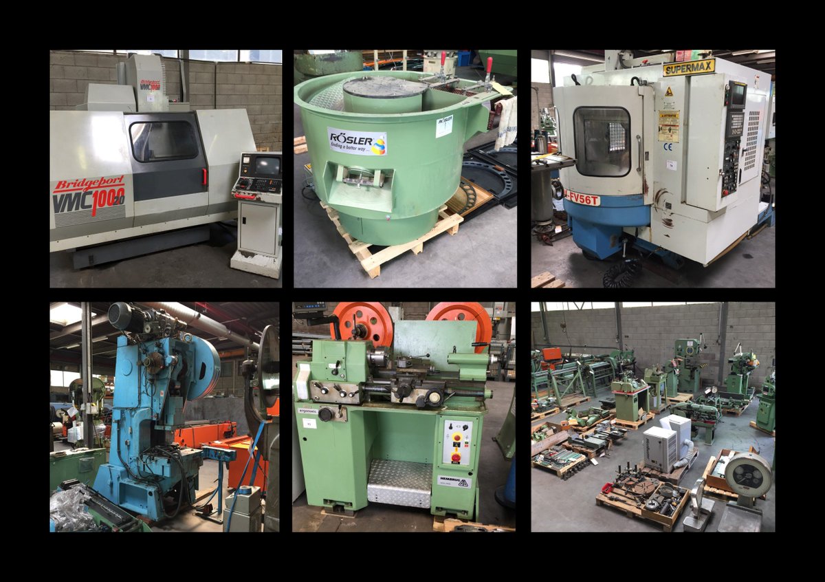 Onze online #veiling metaalbewerkingmachines, gereedschappen  etc. staat nu open voor biedingen. <a href="/van_beusekom/">Van Beusekom</a>  bit.ly/2vtc2Hs