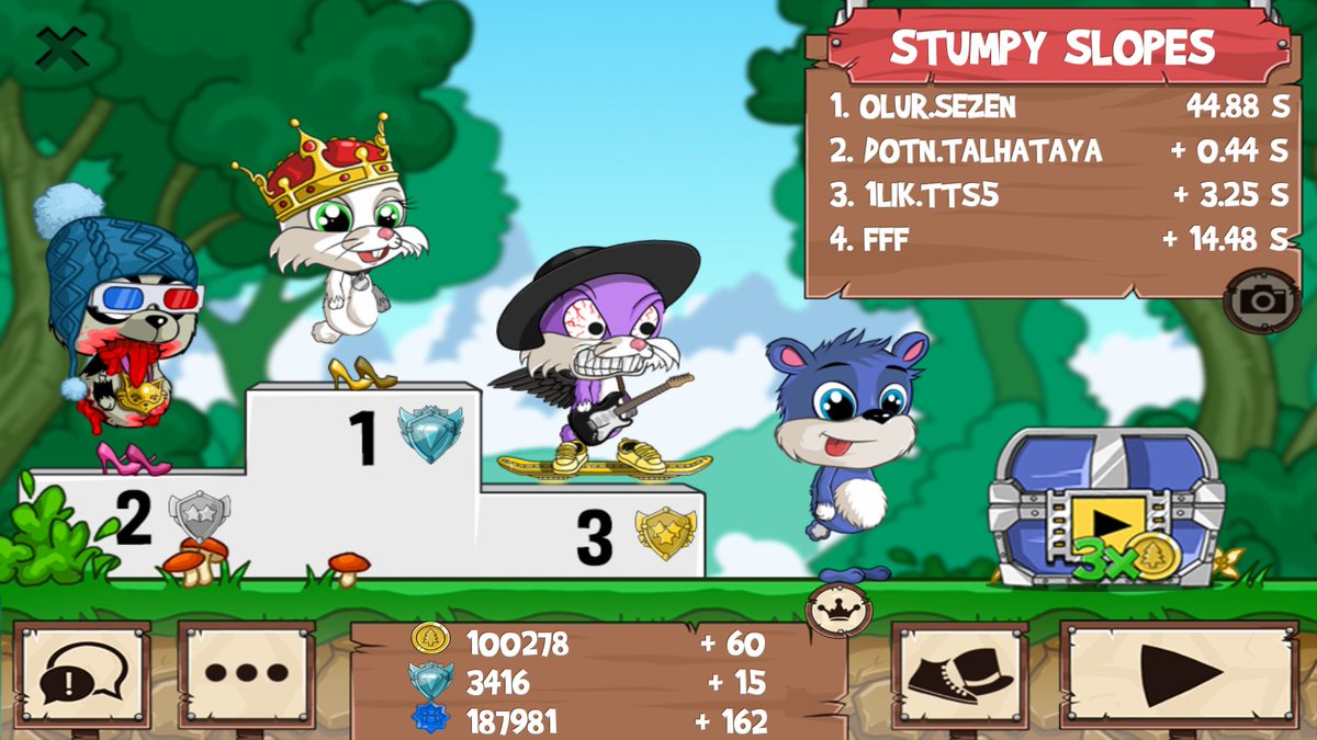 S3Z3NNN's tweet photo. Get on my level, son! #funrun2 #Talhataya #tts5 #Fff https://t.co/HPWS3cq0qD