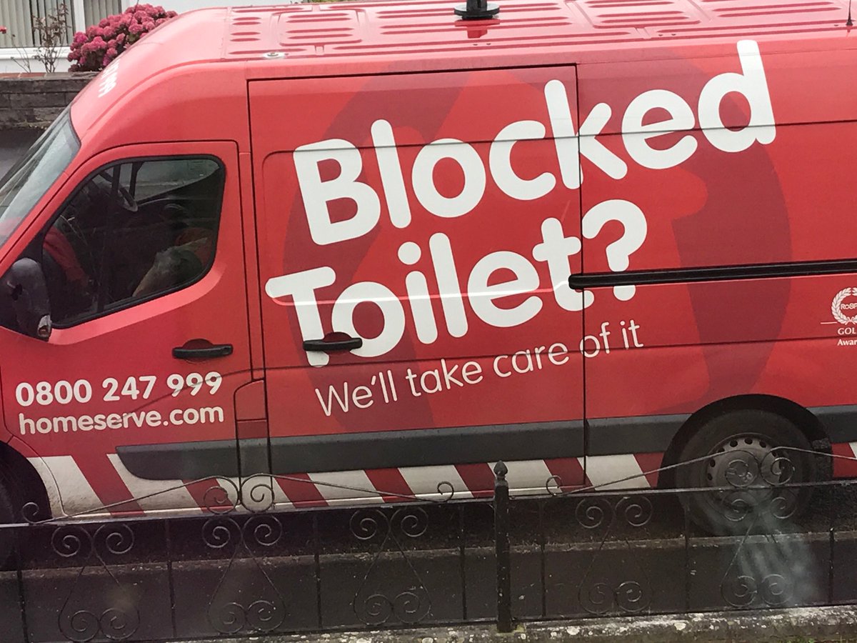 shazfern's tweet photo. @homeserve - not impressed with your driver parked outside my house and gone to .... https://t.co/MXkdTYjXDC https://t.co/8WocDNwWpe