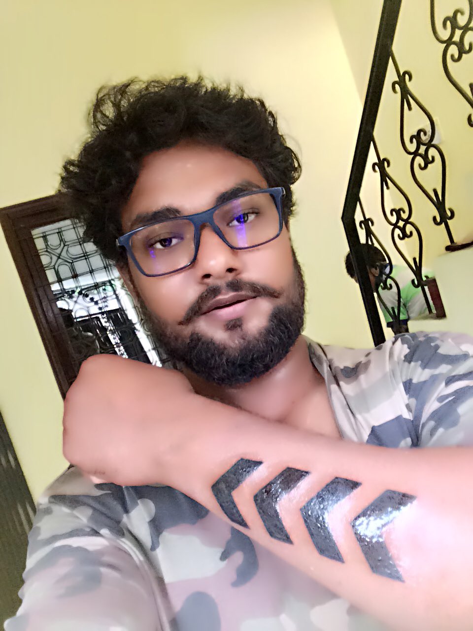 Carryminati TATTOO Revealed  YouTube