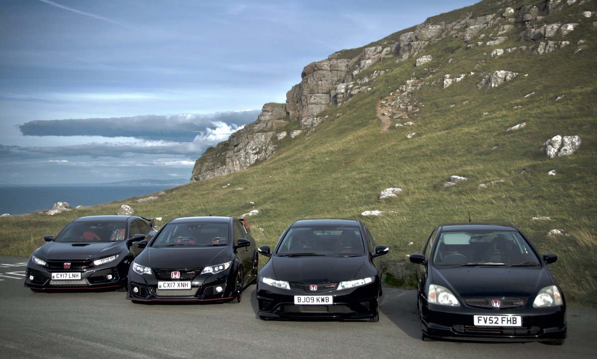 North Wales Honda Llandudno A Twitter Celebrating The Launch Of The New Type R 4 Generations Of The Honda Civic Type R Together See The Evolution For Yourself T Co Kwrsmymmo8