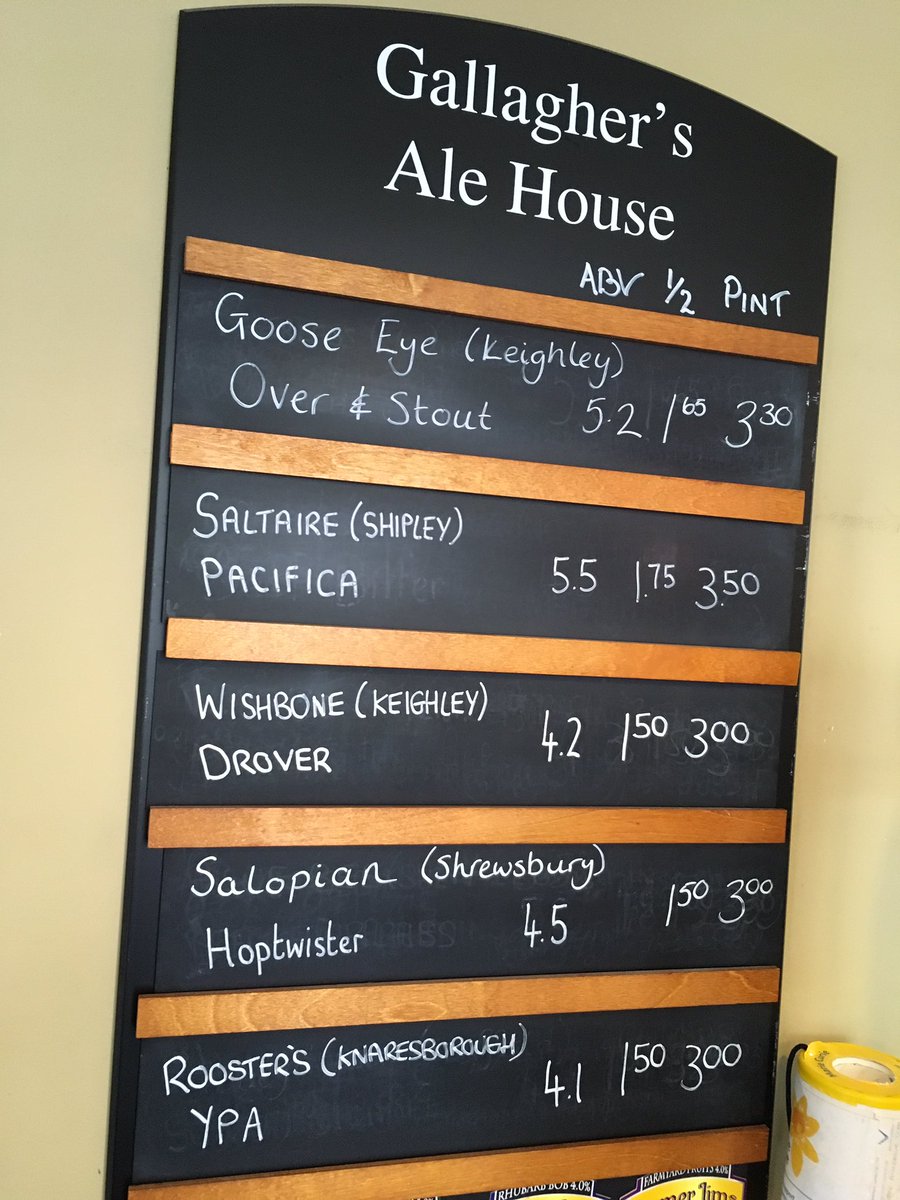 Gallaghers Ale House tweet media