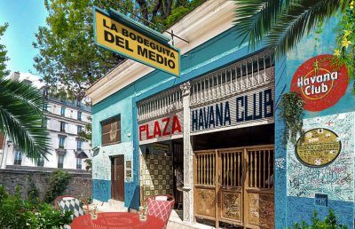 SymphoCulturel's tweet photo. #LaBodeguitadelMedio y #ElFloridita 2 bars mythiques s'installent @PlazaHavanaClub #LittleHavana @Paris10. Jusqu'au 21.9.17. Santé!🍹 https://t.co/2mpXerbdpI