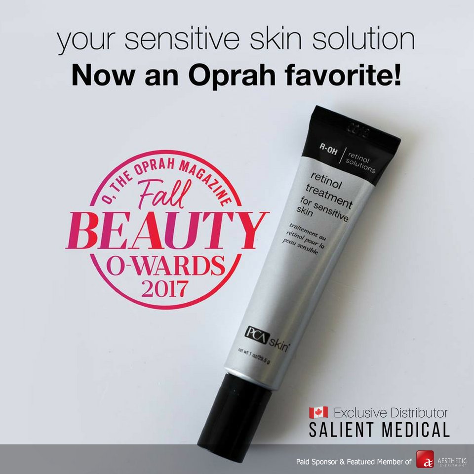 AestheticEvExpo's tweet photo. #PCASKIN Retinol Treatment is an O-ward winner by O, The Oprah Magazine https://t.co/5x4VZiRbKQ #PCASKINCanada @SalientMedical https://t.co/pAoDZXFe8s