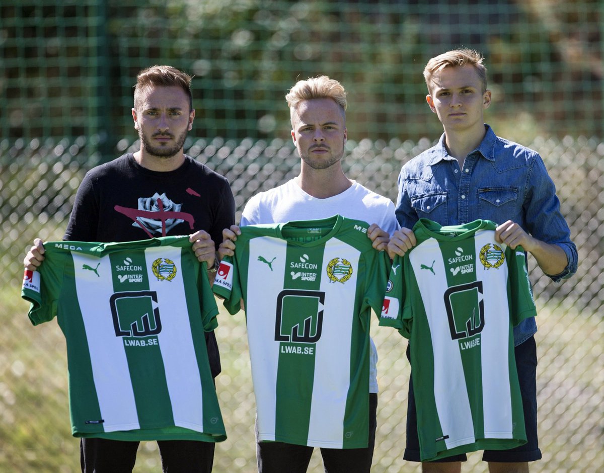 Muamer, Sander och Oscar – varmt välkomna till #Bajen!