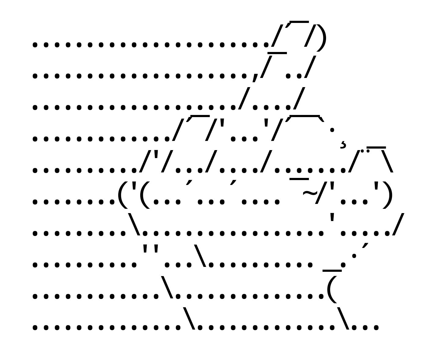 Ascii Emoji Art