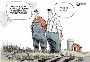 I'm sure a lot of Canadian farmers can relate to this this year. #drought17