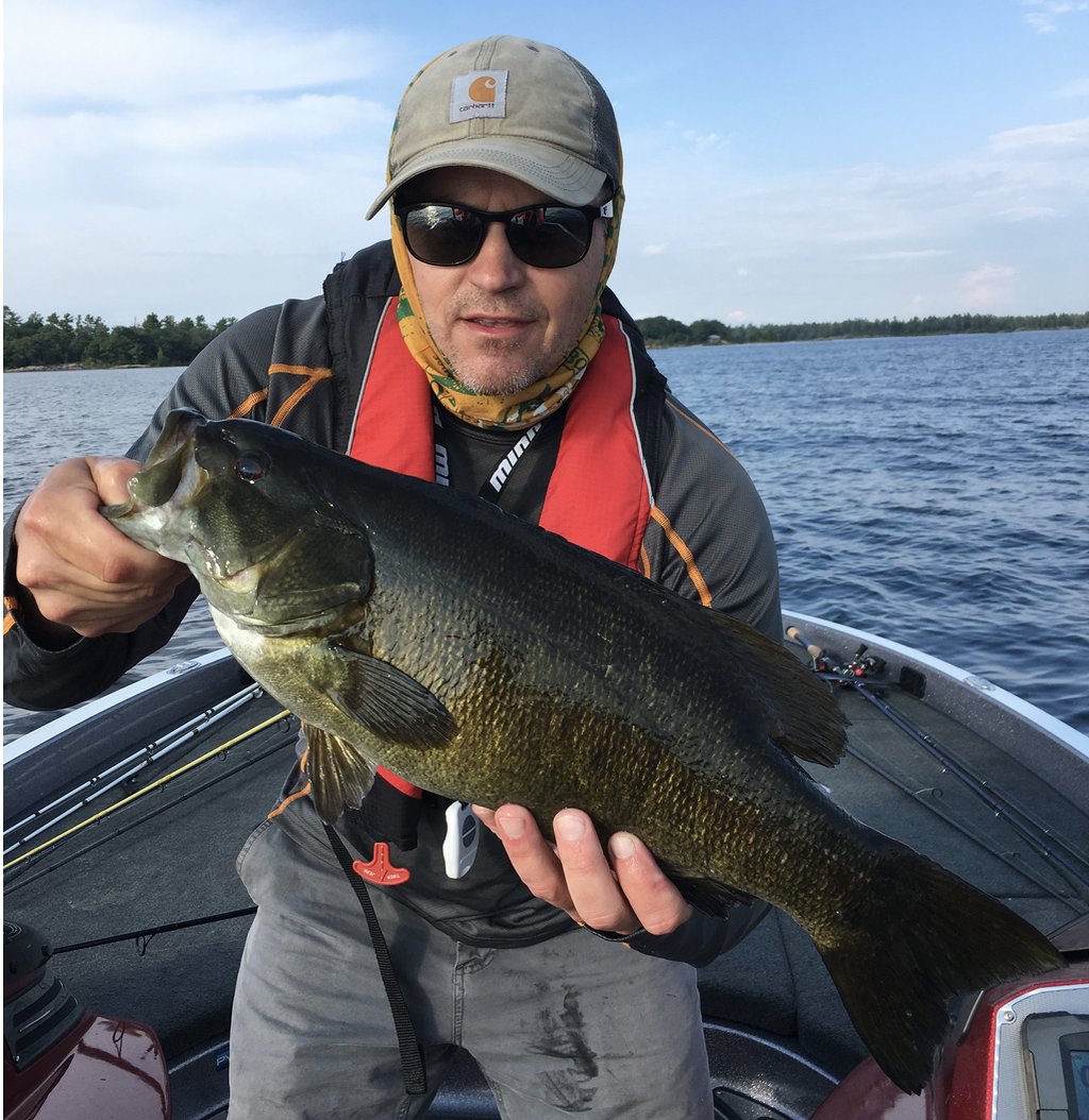 Slammin' a few G-Bay smallies :).    <a href="/RangerBoats/">Ranger Boats</a> <a href="/StCroixRods/">St. Croix Rods</a>  <a href="/ShowYourCatch/">Show Your Catch</a>