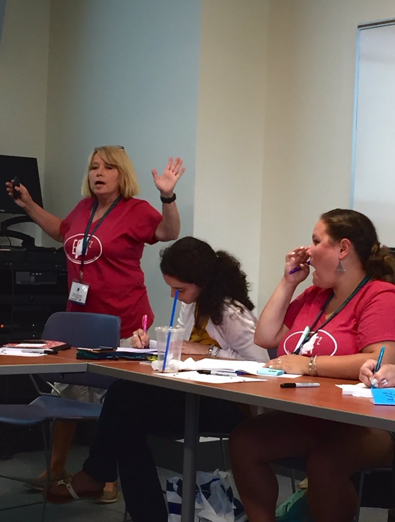 pforster25's tweet photo. Consider writing as thinking. "Write from the heart and schedule a writing routine!"~Paula Bourque #ECET2Maine https://t.co/KXNjpNeVJ5