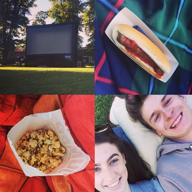 Cinderemma01's tweet photo. Dates like this with @SirHawker  😍😍😍 #outdoorcinema 📽🌭🍿👫 https://t.co/t8JpO2Fyfr