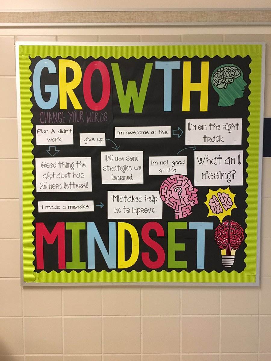 ashleighlukeart's tweet photo. When you have been waiting until the beginning of summer to put your new bulletin board up! #growthmindset #sulsprms https://t.co/zpAoknngod