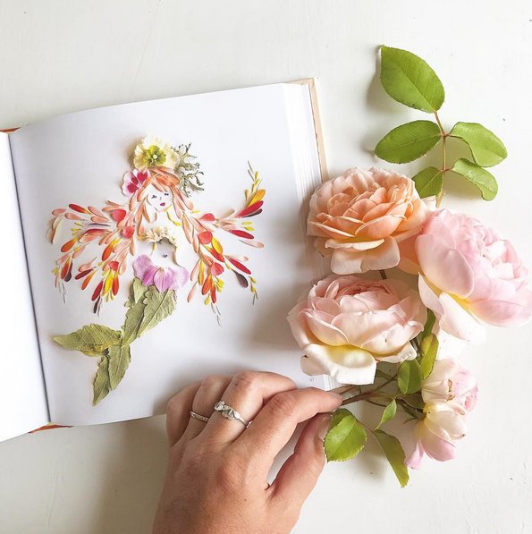 My new book: The Art of Flora Forager! bridgetbeth.com/2017/08/11/my-…