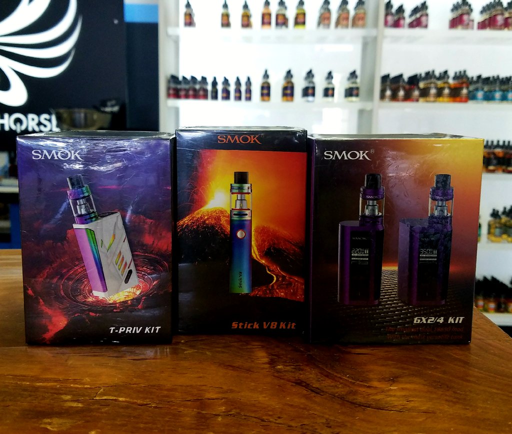Who's ready for a new mod? We're stocked up on the T-PRIV, Stick V8 and GX 2/4! https://t.co/WRRC0KjKlq