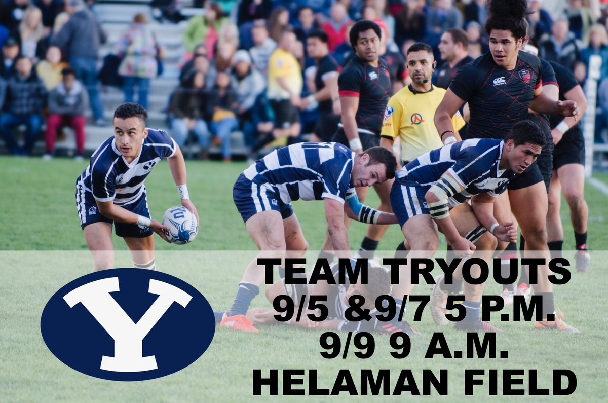 You've asked, so here it is... your chance to be part of BYU Rugby #BYURugby